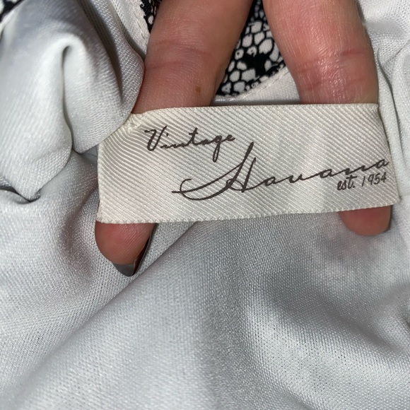 Vintage Havana Romper Size Small Black and White - Picture 5 of 5